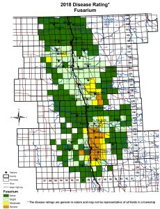 2018 ACS Fusarium Map